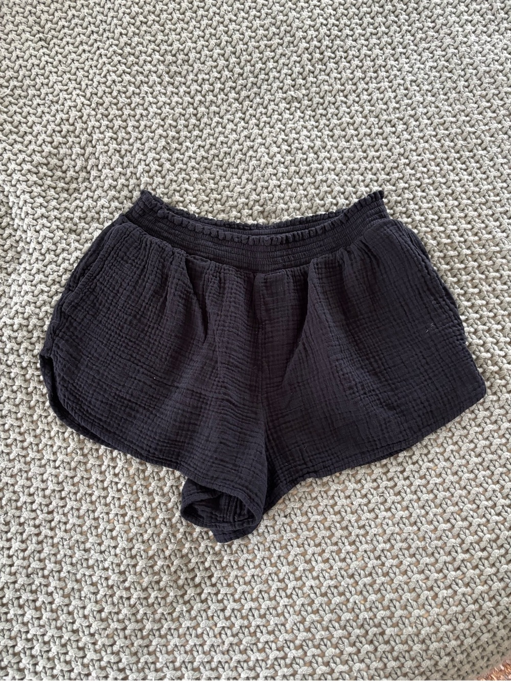 aerie cotton gauze shorts